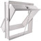 Ventana/Marco abatible y basculante para 4 bloques de vidrio de cm 19x19x8 | Unidad de venta 1 Ventana por 4 bloques de vidrio