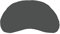 Dukal | Bezug für Tempur Curve/Sonata S und M Schlafkissen | aus hochwertigem DOPPEL-Jersey | 100% Baumwolle | Farbe: anthrazit