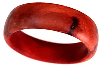 Freundschaftsring Holzfingerring, Holzige Hochzeit(5 Jähriges),Apfelholz, Fingerring; Handarbeit,Unikat (62 (19.7), 8)