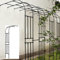 Rosenbogen Halbbogen,Wetterfest Gartenbogen Gartenlaube,Pergola Rankhilfe Rankgitter Torbogen Für Kletterpflanzen,Halb-rosenbogen Für Innen/Außen/Gartenrasen/Hochzeit (180X240X40cm)
