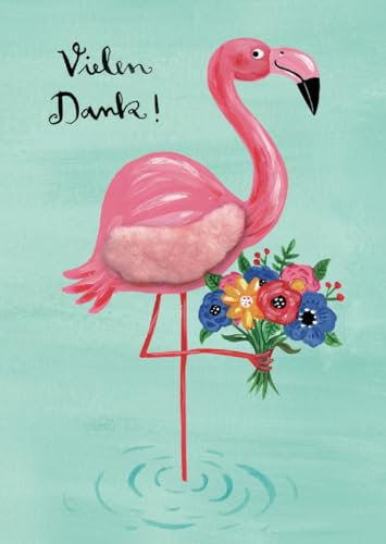 Inkognito Plüsch Postkarte, Anlass: ''flauschig'' im Motiv: ''Plüschkarte Vielen Dank'', Künstler/Künstlerin: ''Nastja Holtfreter'' Art-Nr.: 38675, aufgelegt vom Berliner Verlag