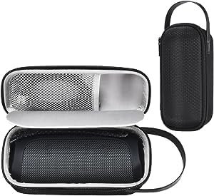 JOYSOG Hartschalen-Reiseetui für Flip 6/Flip 5/Flip 4/Flip 3 Flip Essential/Flip Essential 2/Tuner FM/Tuner 2 kabellose Bluetooth-Lautsprecher-Tasche mit Griff