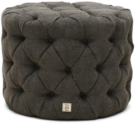 Riviera Maison [W0725] [BRK] [DL] Opera Footstool Mud [RMM]