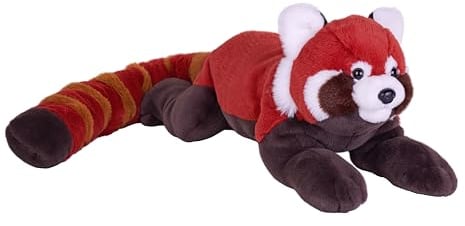 Wild Republic Earthkins Roter Panda, Kuscheltier, 38 cm, Plüschtier, Füllung aus recycelten Wasserflaschen, Umweltfreundlich