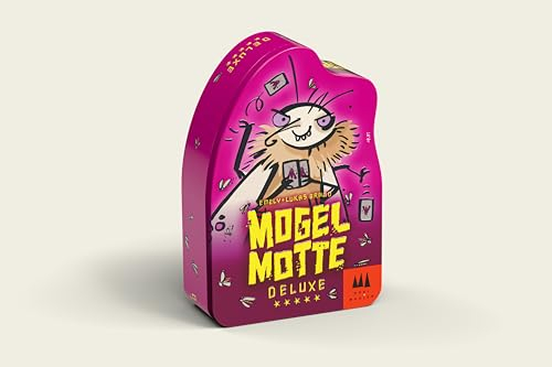 Schmidt Spiele 40899 Mogel Motte Deluxe, DREI Magier Kartenspiel in Einer Metalldose und Sonderausstattung - Amazon Exklusive