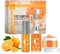 ARCHIDATE Vitamin C Gesichtspflege Set Damen - 3PCS Hautpflegeset für Teenager-Mädchen - Beauty-geschenksets mit Spray-Serum-Creme - Feuchtigkeit Hautpflege Sets - Gesichtsreinigung Pflege Kit Frauen