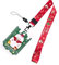 Porte-badge Père Noël avec lanière de cou pour infirmières et étudiants