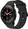 Bracelet Compatible avec Samsung Galaxy Watch 3 45mm/Galaxy Watch 46mm/Huawei GT 2 46mm,22mm Souple Silicone Sport Remplacement pour Samsung Gear S3 Frontier pour Hommes Femmes (Noir)