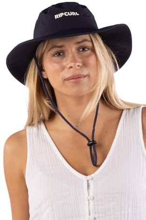 RIP CURL Sombrero Boonie de Mujer con Protección Solar UPF 50+, Ligero, Transpirable y Ajustable para Actividades al Aire Libre