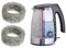 Maximex Hexi Stainless Steel Limescale Protection Kettle Accessories Descaler Limescale Filter Energy Saving No Chemicals Set of 2 4 x 2 cm Silver