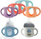6 Stück Babyflaschen Griff BPA-freie Silikonhüllen für Phi-lips mit Griffen, sturzsichere Babyflaschenhüllen, kompatibel mit Phi-lips Natural Glas-Babyflaschen
