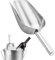 Generisch Congelador Ice Scoop – Pala de hielo de acero inoxidable para heladeros, multiusos, recipiente seco, herramienta de alimentos, puede utilizarse para bar – perro de boda – comida para perros