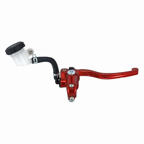 cyclingcolors leva pompa freno moto scooter ciclomotore compatibile con derbi rieju beta alluminio rosso Cilindro Maestro