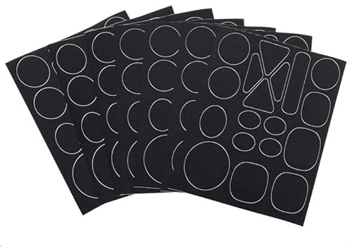 8 Blatt Daunenjacke Flicken Reparaturset Flicken Selbstklebend Stoff Wasserdichte Nylon Reparatur Patches für Jacken, Zelte, Oberbekleidung, Schlafsack, Schlafsäcken, Skihosen, Tasche, Regenschirm
