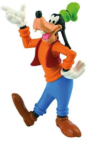 Bullyland 15346 - Spielfigur Walt Disney Goofy, ca. 9 cm, detailgetreu, ideal als kleines Geschenk für Kinder ab 3 Jahren