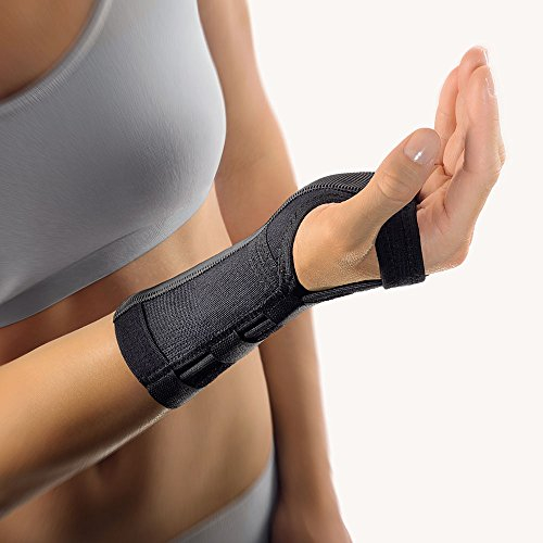 Bort 103300 Handgelenkstütze mit Alu-Schiene, Gr. XS, schwarz, links