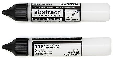 Abstract Liner 27ml Titanium White