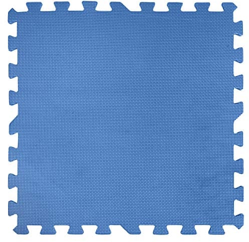 Gre MPF509P - Schutzabdeckung für Pools, aus EVA, Farbe blau, 9 Stück, 8 mm dick, widerstandsfähig und stichfest