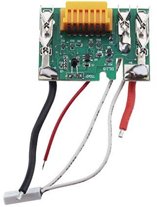 Create idea 18V Battery Chip PCB Board 18650 Battery Charging Protection Circuit Module Board Green Compatible with Makita BL1830 BL1840 BL1850 LXT400