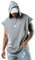 Herren Kapuzenpullover Pullover Hoodie Kapuzenjacke Trainingsjacke Sweatshirt mit Kapuze Zip Basic Einfarbig Freizeit Gym Fitness Jogging Sport Style Grau S