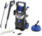 AR Blue Clean Hochdruckreiniger e-2 DHS P mit Zerstäuber und Patio Cleaner (2200 W, 160 bar, 460 l/h)