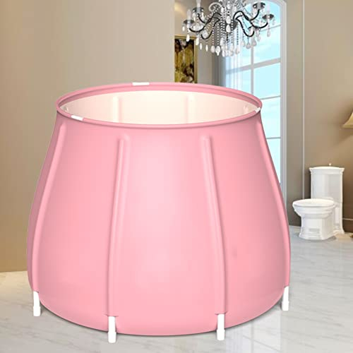 Lightakai Faltbare Badewanne, PVC, Eimerbadewanne, Spa, tragbar, rutschfest, selbsttragend, verdickte Badewanne, für Erwachsene und Babys
