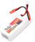 Dilwe Batterie Lipo, 7.4V 850mAh 25C Li Lipo Batterie Rechargeable JST Plug Aero Pièces pour RC Voitures Bateaux Hélicoptère Modèle Jouets