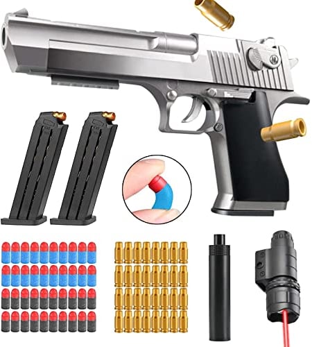 Spielzeug Pistole,Schaumstoff-Blaster,Kinder Pistole,Soft Foam Bullet Toy, Toy Gun,12+ Kindergeschenke