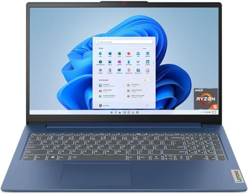 Lenovo IdeaPad Slim 3 Notebook, 15,6” FHD (1920x1080), AMD Ryzen 5 7520U, RAM 8GB, 512GB SSD, Grafica Integrata, , WiFi 6, Windows 11 - Abyss Blue