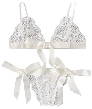 WILLBEST sexy Dessous Damen für Sex, mollige XXL unterwäsche Frauen schöne Frauen in unterwäsche Set Strapse Babydoll mit BH mesh Sport BH Dessous Sexy nippelklemmen brustwarzen Sex Crop