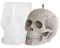 Halloween-Totenkopf-Silikonform für Zement, Gips, Epoxidharz, Schokolade, Kuchen, Backformen, Heimdekorationen