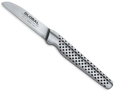 Global Knives GSF-16 Peeling Knife with 6cm Blade, CROMOVA 18 Stainless Steel