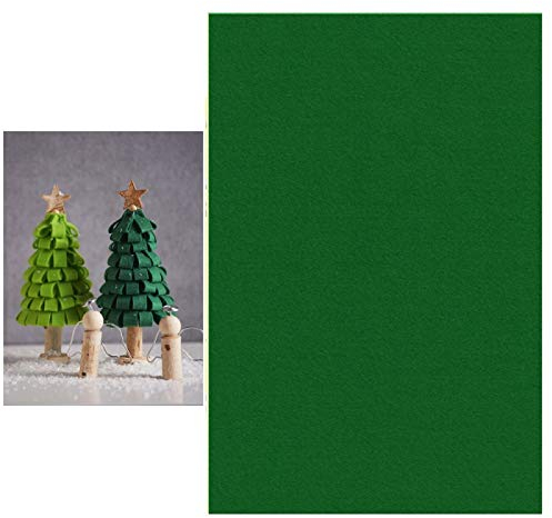 Filzplatte Bastelfilz dunkelgrün 30 x 45 cm x 2,0 mm