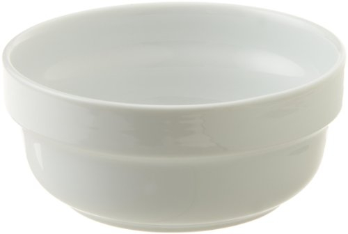 Tognana Capri - Coppetta da frutta in porcellana, 15 x 7 cm, Bianco, 1 pezzo