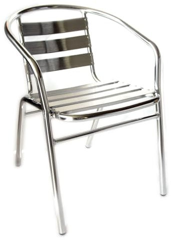 San Marco Sedia bar in alluminio per arredamenti esterni