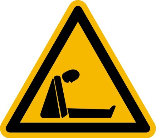 LEMAX® Warnschild, Warnung vor Erstickungsgefahr - praxisbewährt Kunststoff gelb/schwarz, 200mm