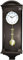 Wanduhr mit Pendel Nussbaum Westminster Melodie Regulateur batteriebetrieben