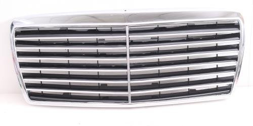 WEKO Parts Kühlergrill Silber für Mercedes 200-320E W124 Avantgarde (93-95)