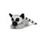 Unbekannt Stofftier Katta 13 cm, Pettie, Kuscheltier, Plüschtier, Lemur AFFE Affen
