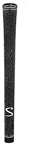 SuperStroke S-Tech™ Cord Golf Club Grip, Black (Standard) | Ultimate Feedback and Control | Non-Slip Performance in all Weather Conditions | Swing Faster & Square the Clubface More Naturally