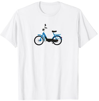 T-Shirt Ciao Mofa Roller Biker Bravo Motorrad Moped 80er T-Shirt