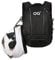 OG Original EZ-Rider Sac à Dos Moto Noir 25L, Sacoche Porte-Casque Motard, Étanche, Sangle Casque, Anti-vol, Portable, Réfléchissant