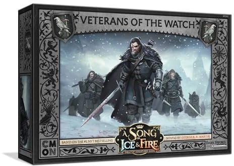 Cool Mini or Not - A Song of Ice and Fire: Night's Veterans of the Watch Expansion Pack - Miniature Game