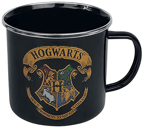 Harry Potter Hogwarts Sin clasificar Taza Negro esmalte