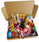 Assortiment de confiseries rétro - Box à bonbons rétro - Confiseries d'antan - Cadeau original - 53 pièces, multicolore