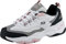 Skechers D'Lites 4.0 Fresh Diva, Basket Femme - Maille en cuir blanc, noir et rose - 39 EU