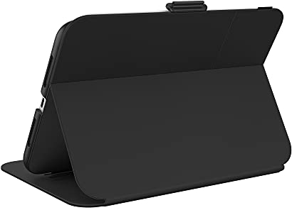 Speck Products Balance Folio iPad mini (2021) Hülle und Ständer, Schwarz/Schwarz
