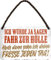WOGEKA ART Retro Blechschild - Ich würde ja sagen FAHR zur HÖLLE - Lustiger Spruch als Geschenkidee zu Geburtstag, Weihnachten als Deko Schild 18x12 cm Metall Hängeschild HS1046