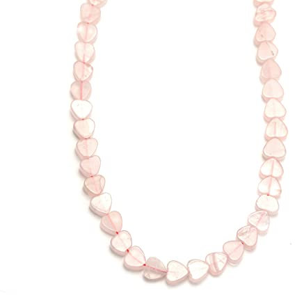 6mm Natural Rose Quartz Stone Beads Heart Shape Cute Fine Gems Spacer Beads Fit Jewelry Making DIY Exquisite Necklace Bracelet Accessory