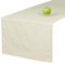 unendlich schoen – Tischläufer beige (Pelican) 50 x 150 cm aus 100% Baumwolle im Leinen-Look, Tischdecke für Wohnzimmer und Esstisch faltenfrei fallend, leicht zu reinigen